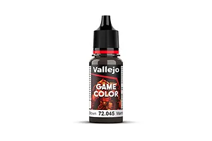 Vallejo Game Colour Charred Brown Acrylic Paint 18ml