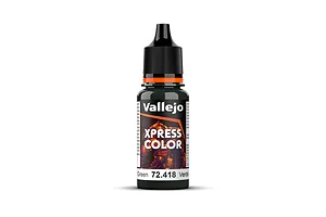 Vallejo Xpress Colour Lizard Green Acrylic Paint 18ml