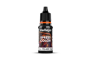 Vallejo Xpress Colour Black Lotus Acrylic Paint 18ml image 78739