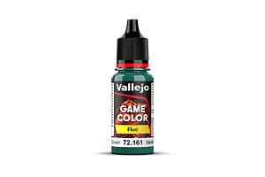 Vallejo Game Colour Fluorescent Cold Green Acrylic Paint 18ml