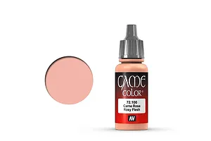 Vallejo Game Colour Rosy Flesh Acrylic Paint 17ml
