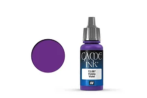 Vallejo Game Colour Ink Violet Acrylic Paint 17ml