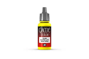 Vallejo Game Colour Moon Yellow Acrylic Paint 17ml