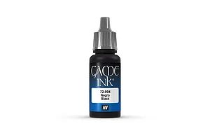 Vallejo Game Colour Ink Black Acrylic Paint 17ml image 2