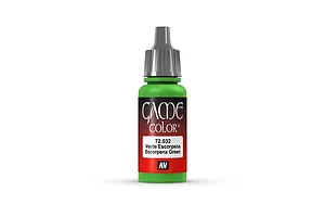 Vallejo Game Colour Scorpy Green Acrylic Paint 17ml
