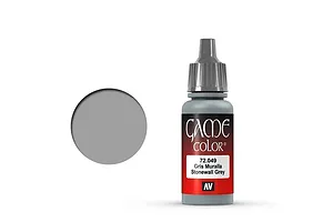 Vallejo Game Colour Stonewall Grey Acrylic Paint 17ml