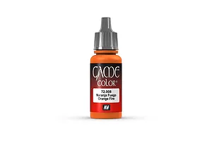 Vallejo Game Colour Orange Fire Acrylic Paint 17 ml image 2