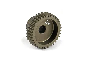 XRAY Aluminium 34T 64dp Pinion Gear