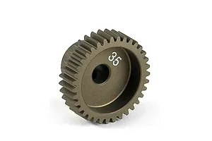 XRAY Aluminium 35T 64dp Pinion Gear