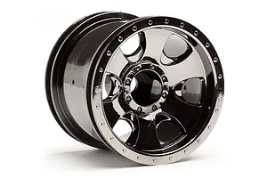 HPI 2.2" Warlock Black Chrome Rims 2Pcs image 7900