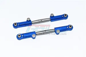 GPM Blue Aluminium Rear Upper Adjustable Turnbuckles 2Pcs image 78996