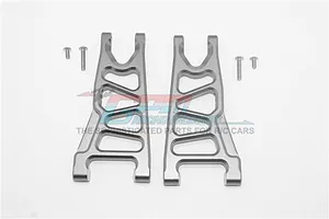 GPM Grey Sliver Aluminium Front Lower Suspension Arms 2Pcs