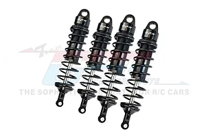 GPM Black Aluminium Front & Rear Shock Set 4Pcs image 79016