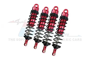 GPM Red Aluminium Front & Rear Shock Set 4Pcs image 79019
