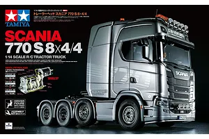 Tamiya Scania 770 S 8x4/4 RC Truck Electric 4WD 1/14 Scale Kit image 79056