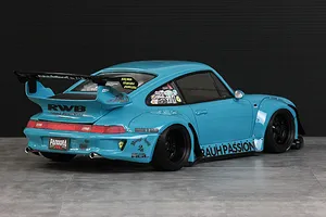 Pandora RC 1/10 Porsche 993 RWB (RAUH-Welt BEGRIFF) Unpainted Body Shell image 79132