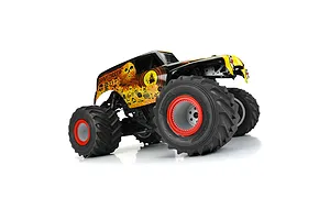 Pro-Line 1/10 Grave Digger Body Shell Set - Fire Red image 79243