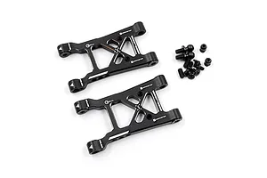 Yeah Racing Black Aluminium Rear Suspension Arms 2Pcs