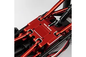 Yeah Racing Red Aluminium Centre Gearbox Skid Plate image 79289