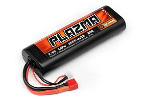 HPI Plazma 7.4v 3000mAh 20C Hard Case LiPo Battery image 79346