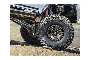 Boom Racing Gunmetal Aluminium 1.9 Golem Krait Beadlock Rims w/ 8mm Wideners-4pcs image 79408