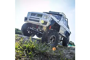 Boom Racing Gunmetal Aluminium 1.9 Golem Krait Beadlock Rims w/ 8mm Wideners-4pcs image 79410