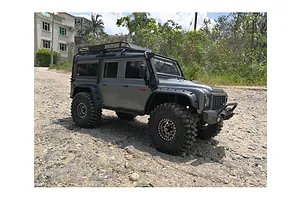 Boom Racing Gunmetal Aluminium 1.9 Sandstorm Krait Beadlock Rims w/ 8mm Wideners 4pcs image 79415