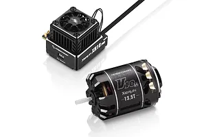 Hobbywing XR10 Pro G2S Stealth 160A ESC & V10 G4 3950kV 13.5T Brushless Motor Combo image 79529
