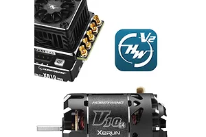 Hobbywing XR10 Pro G2S Stealth 160A ESC & V10 G4 3020kV 17.5T Brushless Motor Combo image 79532