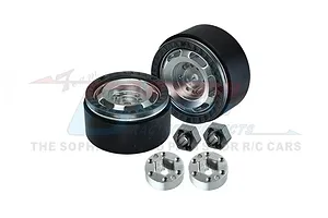 GPM 1.3" Black Aluminium Beadlock Rims 2Pcs w/ Wheel Hexes image 79728