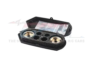 GPM 1.3" Chrome Gold Aluminium Beadlock Rims 2Pcs image 79745