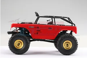 GPM 1.0" Gold Aluminium Beadlock Rims 4Pcs image 79759