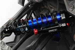 GPM Blue Aluminium Front or Rear Adjustable Piggyback Shocks 2Pcs image 79790