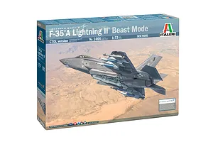 Italeri 1/72 RAAF F-35A Lightning II (Beast Mode) Jet Fighter Scaled Plastic Model Kit w/ Australian Decals image 79822