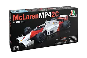 Italeri 1/12 McLaren MP4/2C Prost/Rosberg F1 Scaled Plastic Model Kit image 79826