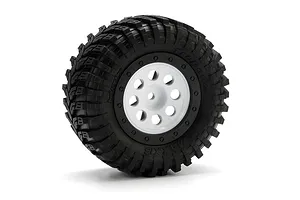 HPI 2.2/3.0" Blitz Mk.8 V2 White/Black Rims 2Pcs image 7985