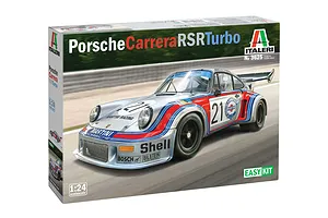 Italeri 1/24 Porsche Carrera RSR Turbo Easy Kit Scaled Plastic Model Kit image 79847