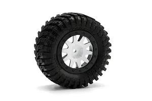 HPI 2.2/3.0" Blitz Mk.10 V2 White/Black Rims 2Pcs image 7991