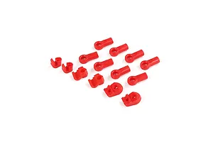 Rovan Red Nylon Sway Bar Mount Set