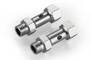 Rovan Silver Aluminium Front Double Axles 2Pcs