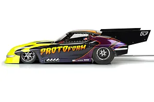 Protoform 1/10 Stingray Pro Mod Outlaw Wing Kit - Clear Unpainted image 79938