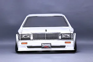 Pandora RC 1/10 Nissan Cedric Wagon Unpainted Body Shell - Clear image 79984
