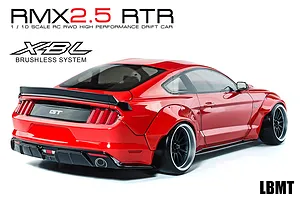 MST RMX 2.5 LBMT RC Drift Car Electric Brushless RWD 1/10 Scale RTR - Red image 80192
