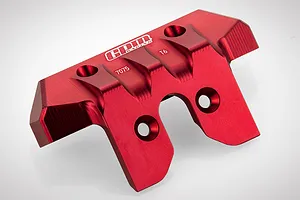 GPM Red Aluminium Rear Bumper