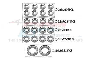 GPM Bearing Kit 22Pcs image 80300