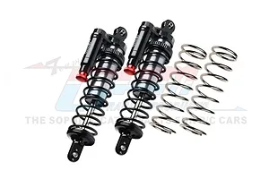GPM Silver Aluminium Front And Rear Piggyback Shock 2Pcs image 80343