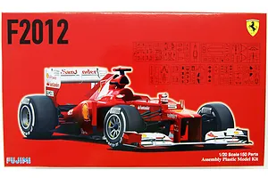 Fujimi 1/20 Ferrari F2012 Malaysia GP (GP-7) F1 Scaled Plastic Model Kit image 80361
