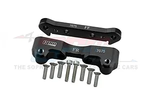 GPM Black Aluminium Front Suspension Arm Hinge Pin Retainer Set image 80415
