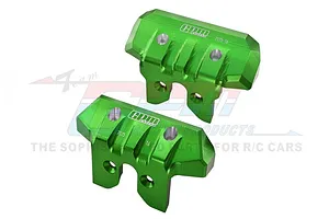 GPM Green Aluminium Front & Rear Bumper Set image 80451