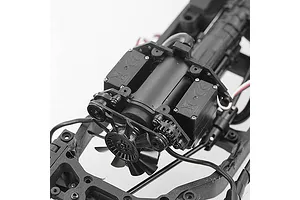 FMS 2006 Hummer H1 Alpha RS 4WS RC Rock Crawler 4WD Electric 1/12 Scale RTR image 80611